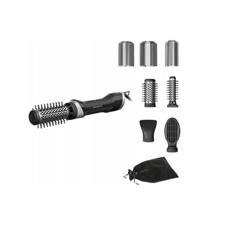 Rowenta Hair brush , UB9540F0 Renewal Brush Activ , Ion conditioning , Number of heating levels 2 , 1000 W , Black