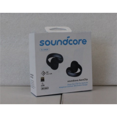 SALE OUT. Anker Soundcore AeroClip Open-Ears, Black , SALE OUT. Anker Soundcore Open-Ear Clip-On Earbuds with Adaptive Comfort , AeroClip , DEMO
