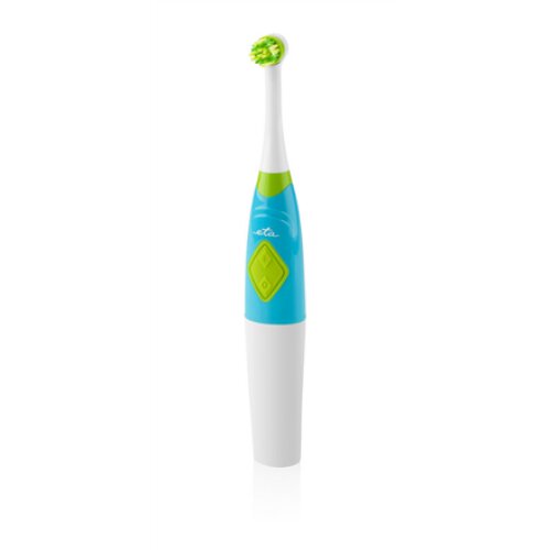 ETA , Toothbrush with water cup and holder , Sonetic ETA129490080 , Battery operated , For kids , Number of brush heads included 2 , Number of teeth brushing modes 2 , Blue