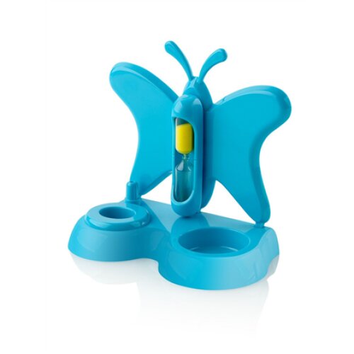 ETA , Toothbrush with water cup and holder , Sonetic ETA129490080 , Battery operated , For kids , Number of brush heads included 2 , Number of teeth brushing modes 2 , Blue