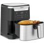 TEFAL Easy Fry and Grill XXL Fryer , EY801D , Power 1830 W , Capacity 6.5 L , Black/Stainless Steel
