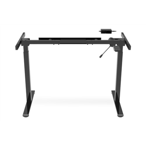 Desk frame , 71.5 - 121.5 cm , Maximum load weight 70 kg , Black