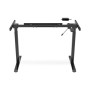 Desk frame , 71.5 - 121.5 cm , Maximum load weight 70 kg , Black