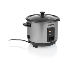 Tristar , RK-6146 , Rice cooker , 400 W , 1 L , Number of programs 0 , Black/Stainless steel