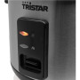 Tristar , RK-6146 , Rice cooker , 400 W , 1 L , Number of programs 0 , Black/Stainless steel