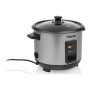 Tristar , RK-6146 , Rice cooker , 400 W , 1 L , Number of programs 0 , Black/Stainless steel