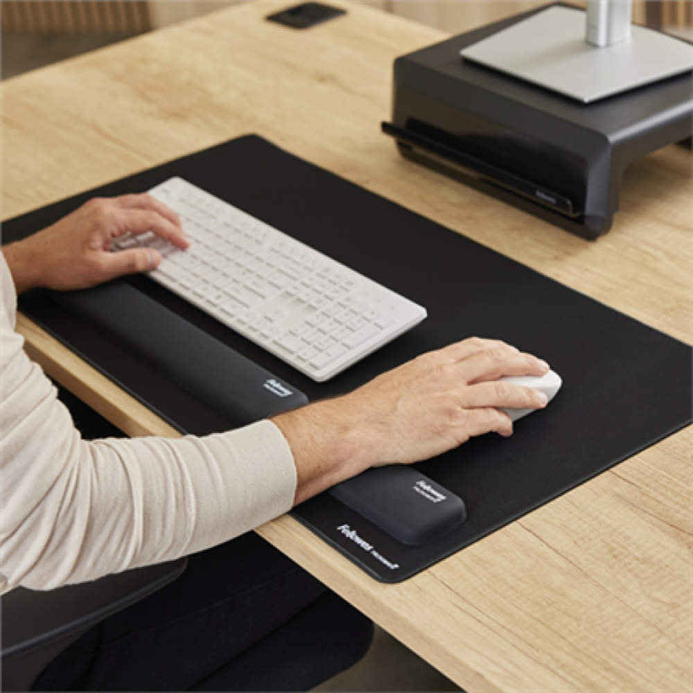 Fellowes , Breyta Palm Wrist Rest , Black
