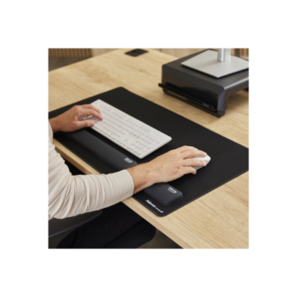 Fellowes , Breyta Palm Wrist Rest , Black