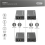 Digitus , HDMI IP Extender Set, Full HD, 120 m , DS-55517