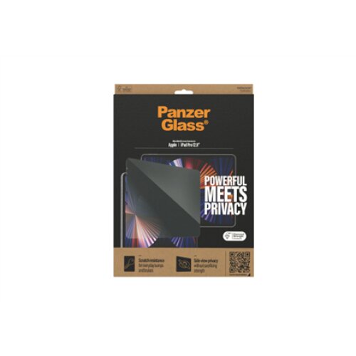 PanzerGlass , Privacy , Screen protector , Apple iPad Pro 12.9“ (2018,2020,2021,2022) , Transparent