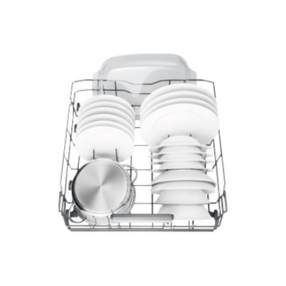 Whirlpool Dishwasher , WSIO 3T223 PCE X , Built-in , Width 45 cm , Number of place settings 10 , Number of programs 7 , Energy efficiency class E , Display , Inox