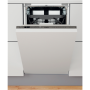 Whirlpool Dishwasher , WSIO 3T223 PCE X , Built-in , Width 45 cm , Number of place settings 10 , Number of programs 7 , Energy efficiency class E , Display , Inox