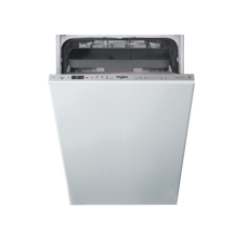 Whirlpool Dishwasher , WSIO 3T223 PCE X , Built-in , Width 45 cm , Number of place settings 10 , Number of programs 7 , Energy efficiency class E , Display , Inox