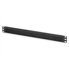 Digitus , 1U cable brush management panel open brush , DN-97661 , The Cable Brush Management Panel is getting fixed on the 483 mm (19”) profile rails , Black