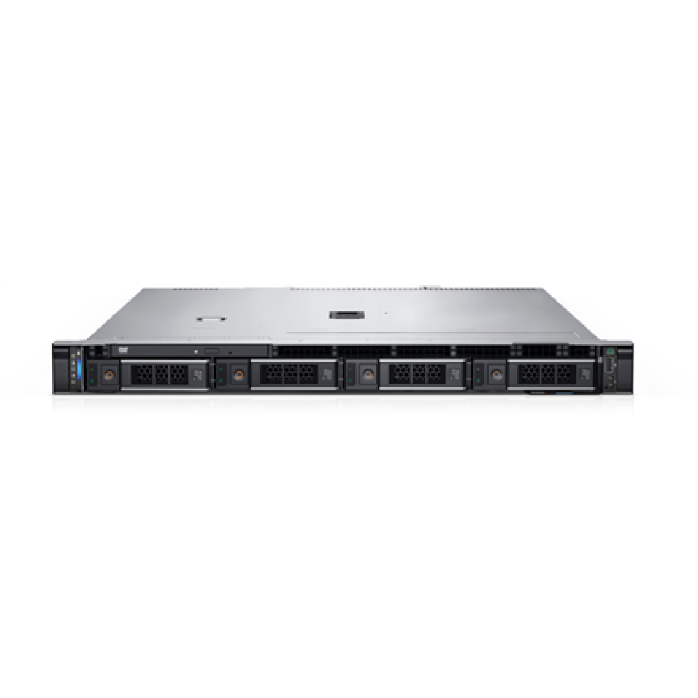Dell Server PowerEdge R250 Xeon E-2314/No RAM/No HDD/4x3.5(Hot-Plug)/PERC H355/iDrac9 Basic/1x700W PSU/No OS/3Y Basic NBD Warranty , Dell