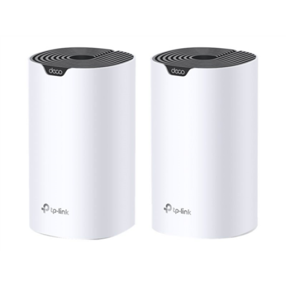 AC1900 Whole Home Mesh Wi-Fi System , Deco S7 (2-pack) , 802.11ac , 10/100/1000 Mbit/s , Ethernet LAN (RJ-45) ports 1 , Mesh Support Yes , MU-MiMO Yes , No mobile broadband , Antenna type Internal