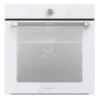 Gorenje Oven , BOS6737SYW , 77 L , Electric , AquaClean , Mechanical control , Steam function , Height 59.5 cm , Width 59.5 cm , White