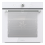 Gorenje Oven , BOS6737SYW , 77 L , Electric , AquaClean , Mechanical control , Steam function , Height 59.5 cm , Width 59.5 cm , White