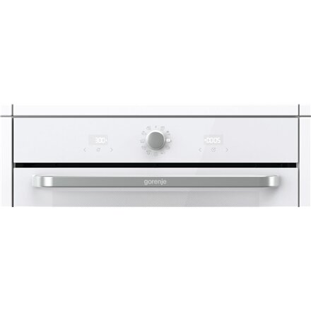 Gorenje Oven , BOS6737SYW , 77 L , Electric , AquaClean , Mechanical control , Steam function , Height 59.5 cm , Width 59.5 cm , White