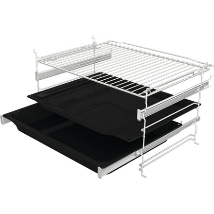 Gorenje Oven , BOS6737SYW , 77 L , Electric , AquaClean , Mechanical control , Steam function , Height 59.5 cm , Width 59.5 cm , White
