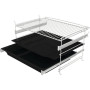 Gorenje Oven , BOS6737SYW , 77 L , Electric , AquaClean , Mechanical control , Steam function , Height 59.5 cm , Width 59.5 cm , White
