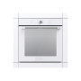 Gorenje Oven , BOS6737SYW , 77 L , Electric , AquaClean , Mechanical control , Steam function , Height 59.5 cm , Width 59.5 cm , White