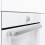 Gorenje Oven , BOS6737SYW , 77 L , Electric , AquaClean , Mechanical control , Steam function , Height 59.5 cm , Width 59.5 cm , White
