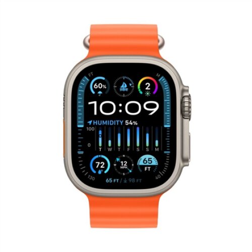 Watch Ultra 2 , Smart watch , GPS (satellite) , Retina LTPO OLED always-on , 49 mm , Waterproof