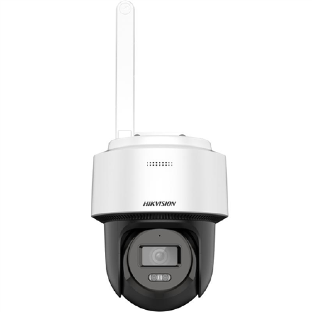 Hikvision , Smart Hybrid-light 4G PT Network Camera , DS-2DE2C400MWG-4G , PTZ , 4 MP , Fixed , IP66 , Micro SD, Max. 512 GB