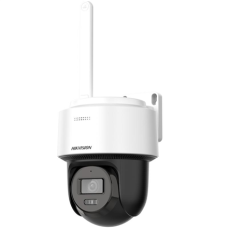 Hikvision , Smart Hybrid-light 4G PT Network Camera , DS-2DE2C400MWG-4G , PTZ , 4 MP , Fixed , IP66 , Micro SD, Max. 512 GB