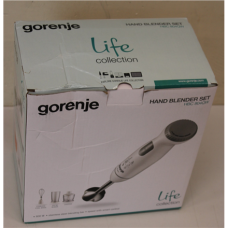 SALE OUT. Gorenje Hand Blender , HBC804QW , Hand Blender , 800 W , Jar capacity 0.5 L , White , DAMAGED PACKAGING