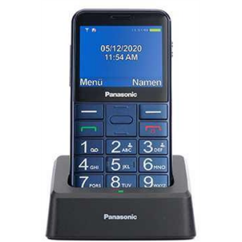 Panasonic , KX-TU155EXBN , Blue , 2.4 , TFT-LCD , microSD/microSDHC MB , Bluetooth , USB version micro USB , Built-in camera , Main camera resolution 0.3 MP