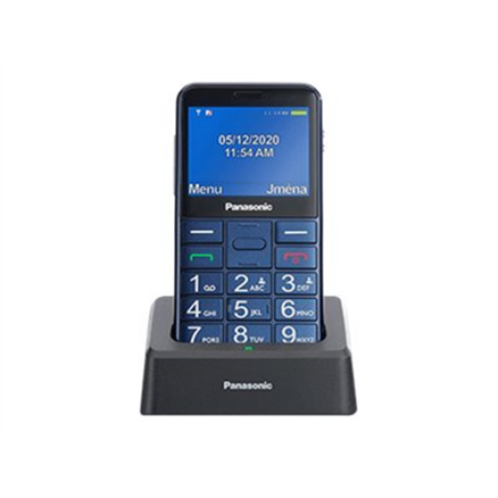 Panasonic , KX-TU155EXBN , Blue , 2.4 , TFT-LCD , microSD/microSDHC MB , Bluetooth , USB version micro USB , Built-in camera , Main camera resolution 0.3 MP