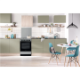 INDESIT Cooker , IS5G5PHX/E/1 , Hob type Gas , Oven type Electric , Stainless steel , Width 50 cm , Grilling , Depth 60 cm , 60 L