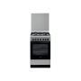 INDESIT Cooker , IS5G5PHX/E/1 , Hob type Gas , Oven type Electric , Stainless steel , Width 50 cm , Grilling , Depth 60 cm , 60 L