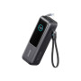 Anker Zolo Powerbank , A1695H11 , 25000 mAh , Built-In USB-C and Retractable Cable) , Grey