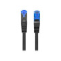 Lanberg , Patchcord Cat.6A S/FTP LSZH CCA , PCF6A-10CC-0200-BK , 2 m