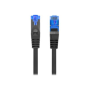Lanberg Patchcord Cat.6A S/FTP LSZH CCA , PCF6A-10CC-0200-BK , 2 m