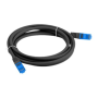 Lanberg Patchcord Cat.6A S/FTP LSZH CCA , PCF6A-10CC-0200-BK , 2 m