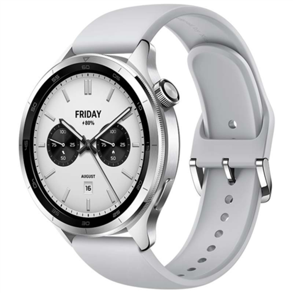Xiaomi Watch S4 , Smart watch , GPS (satellite) , AMOLED , 1.43 , Waterproof , Silver