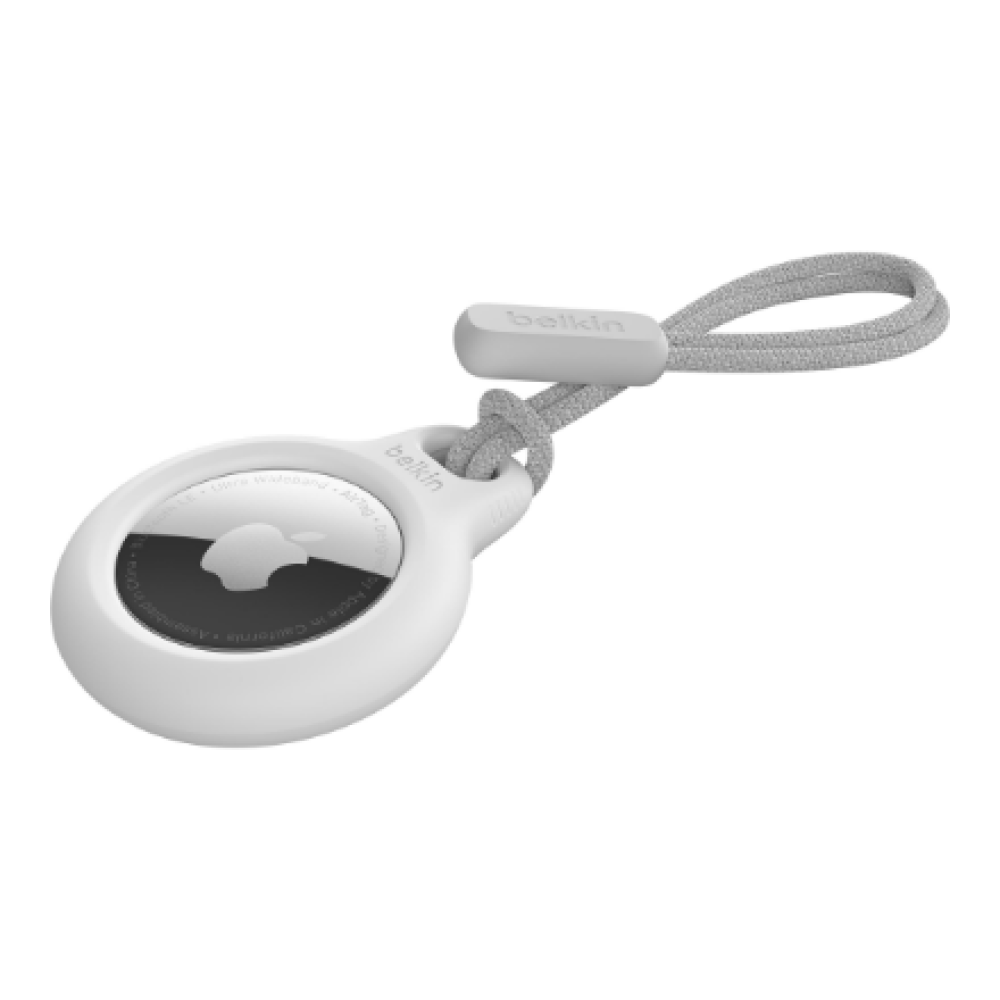 Belkin , Secure Holder with Strap for AirTag , White