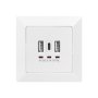 Digitus , Socket with USB A & USB-C Ports, flush mounted