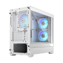 Fractal Design , Pop Mini Air RGB , Side window , White TG Clear Tint , mATX, Mini ITX , Power supply included No , ATX