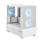 Fractal Design , Pop Mini Air RGB , Side window , White TG Clear Tint , mATX, Mini ITX , Power supply included No , ATX