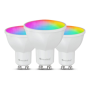 Nanoleaf Essentials Matter Wi-Fi GU10 Smart Bulb RGBCW 3pcs pack , Nanoleaf Essentials Matter Wi-Fi Smart Bulb, 3pcs , GU10 , RGBCW