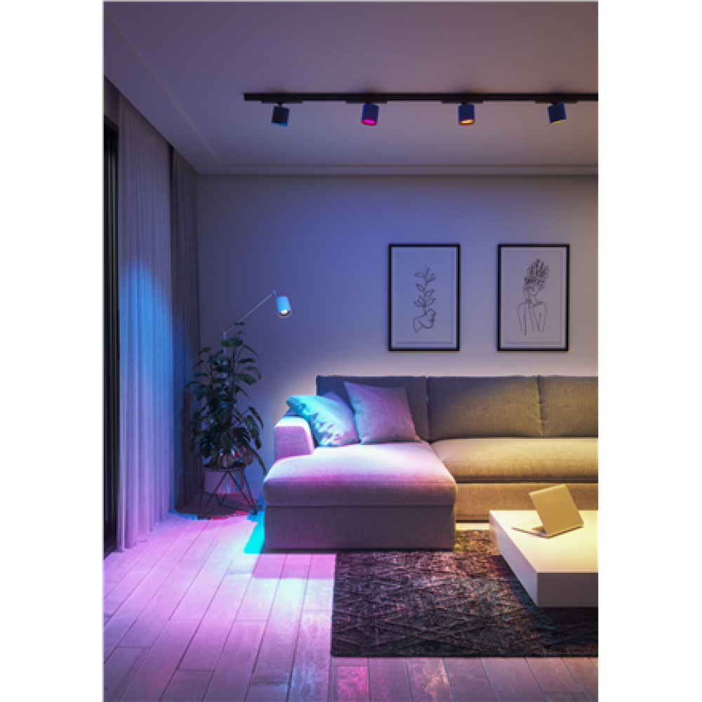 Nanoleaf Essentials Matter Wi-Fi GU10 Smart Bulb RGBCW 3pcs pack,Nanoleaf Essentials Matter Wi-Fi Smart Bulb, 3pcs,GU10,RGBCW