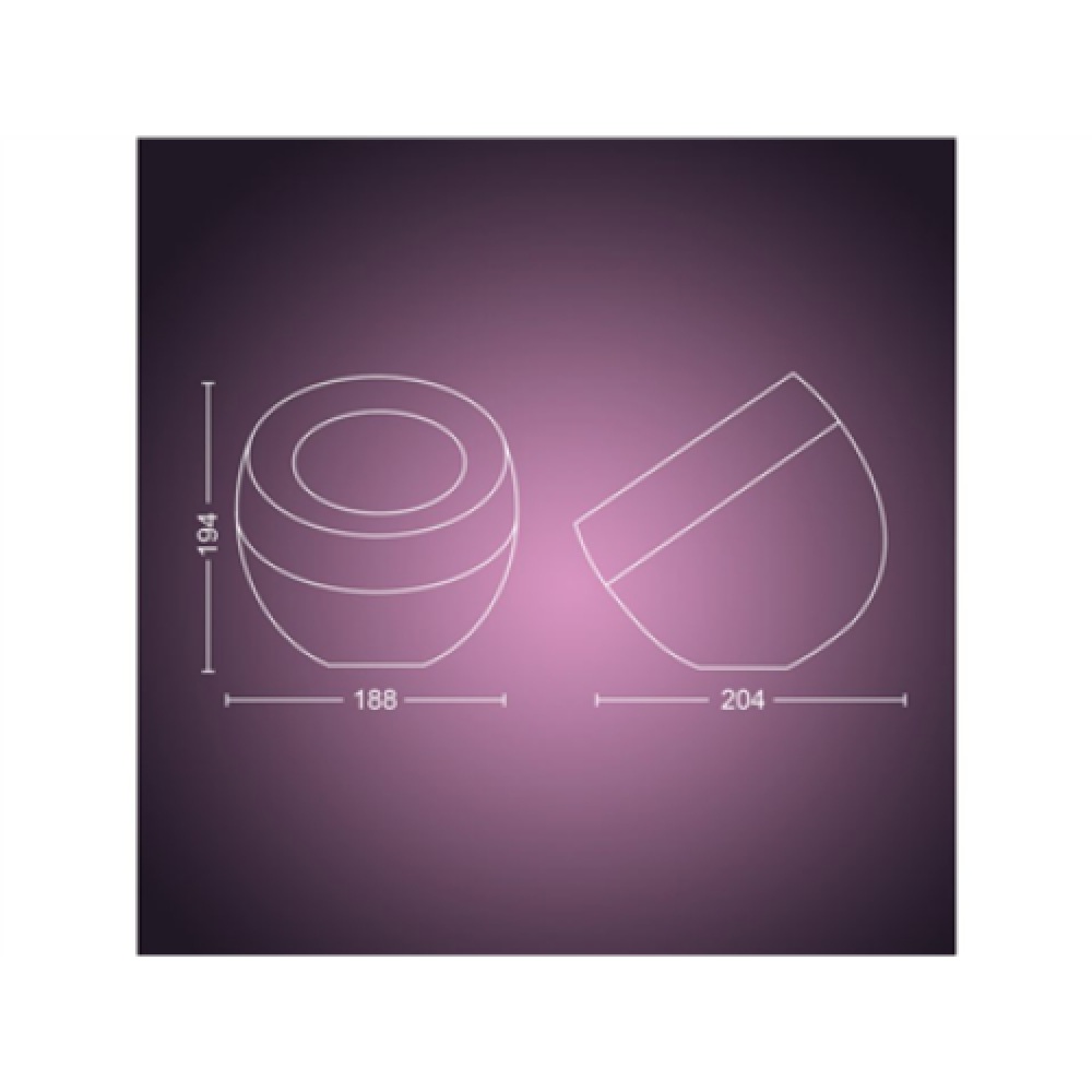 Philips Hue,Hue Iris Portable Lamp, Copper Special Edition,Copper/brass,Portable lamp