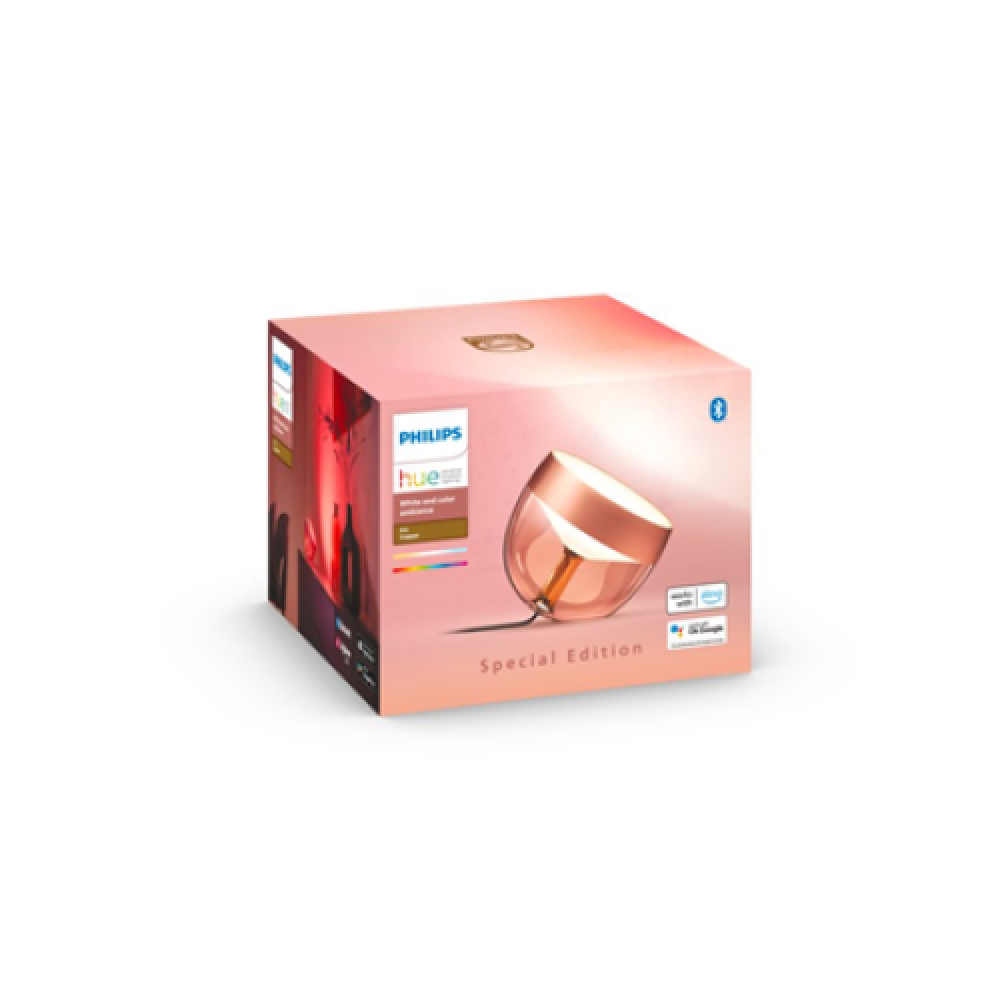 Philips Hue,Hue Iris Portable Lamp, Copper Special Edition,Copper/brass,Portable lamp