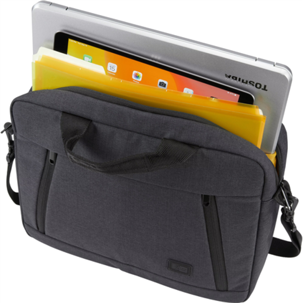 Case Logic Huxton , Fits up to size 13.3 , Laptop attaché , Black , Shoulder strap