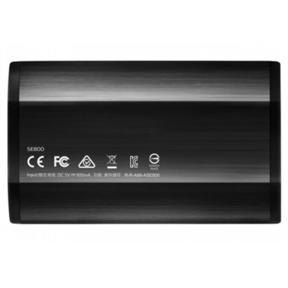 ADATA External SSD SE800 512 GB USB 3.2 Black